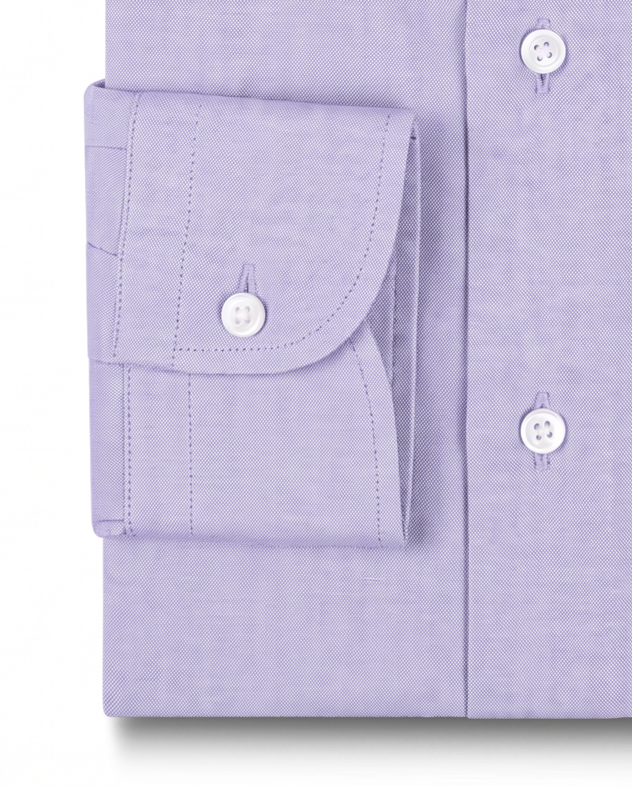 Easy-to-Iron Muave Chambray - 2