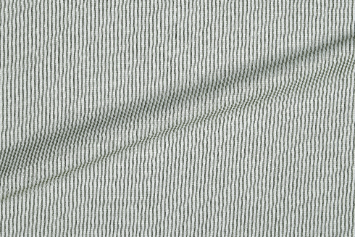 Green Olive Stripes Shirt - 2