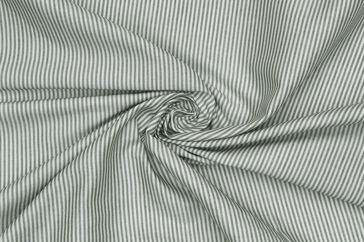 Green Olive Stripes Shirt - 3