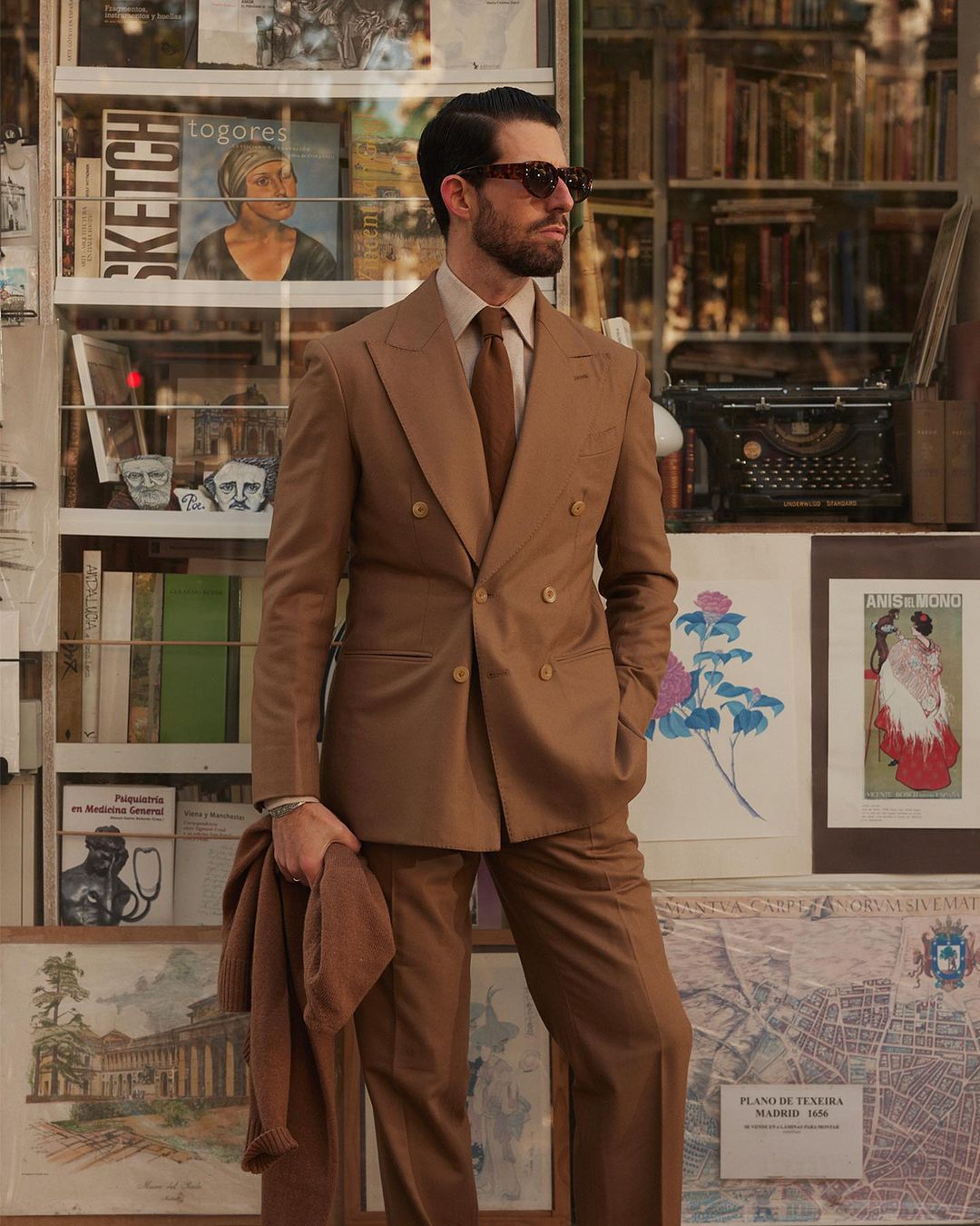 Vitale Barberis Canonico - Sand Wool Flannel Suit