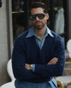 Fade Washed Hemp Cotton Chambray Shirt