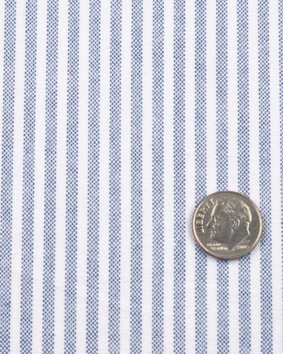 Indigo University Stripes Oxford - 4