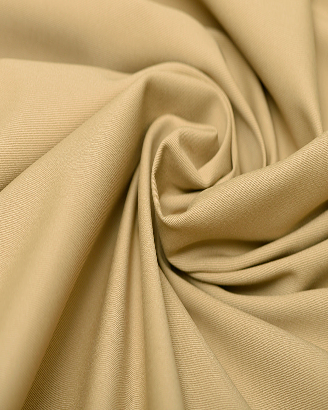 Close up view of custom Genoa Chino pants for men by Luxire in golden corn