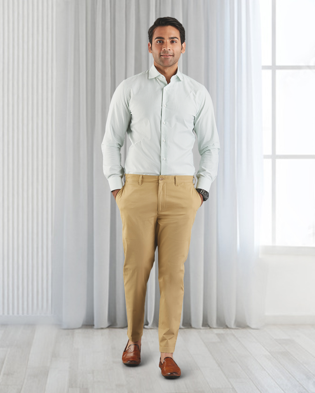 Genoa Chino Pant Khaki - 2