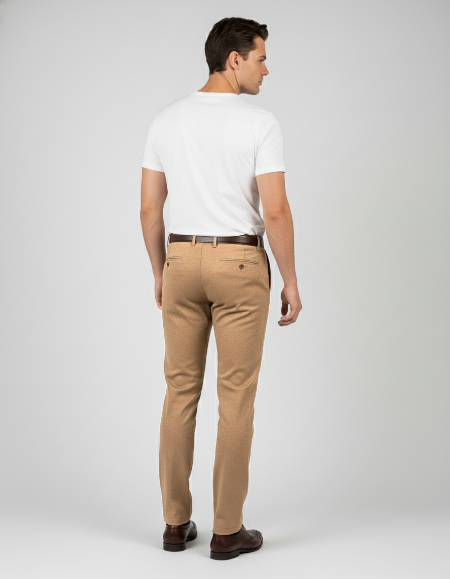 Camel Wool Chino - 9