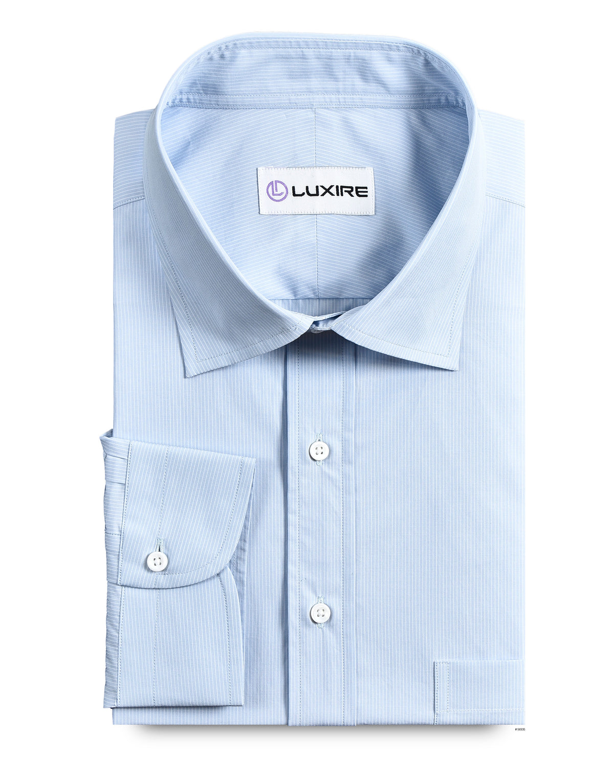Pale Blue Stripes Ice - 1