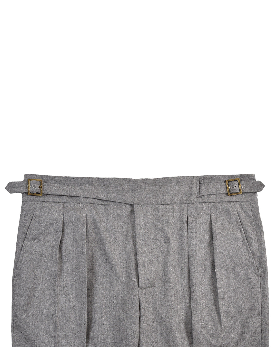 Gurkha Pant in Vitale Barberis Canonico - Flannels  Light Grey - 4