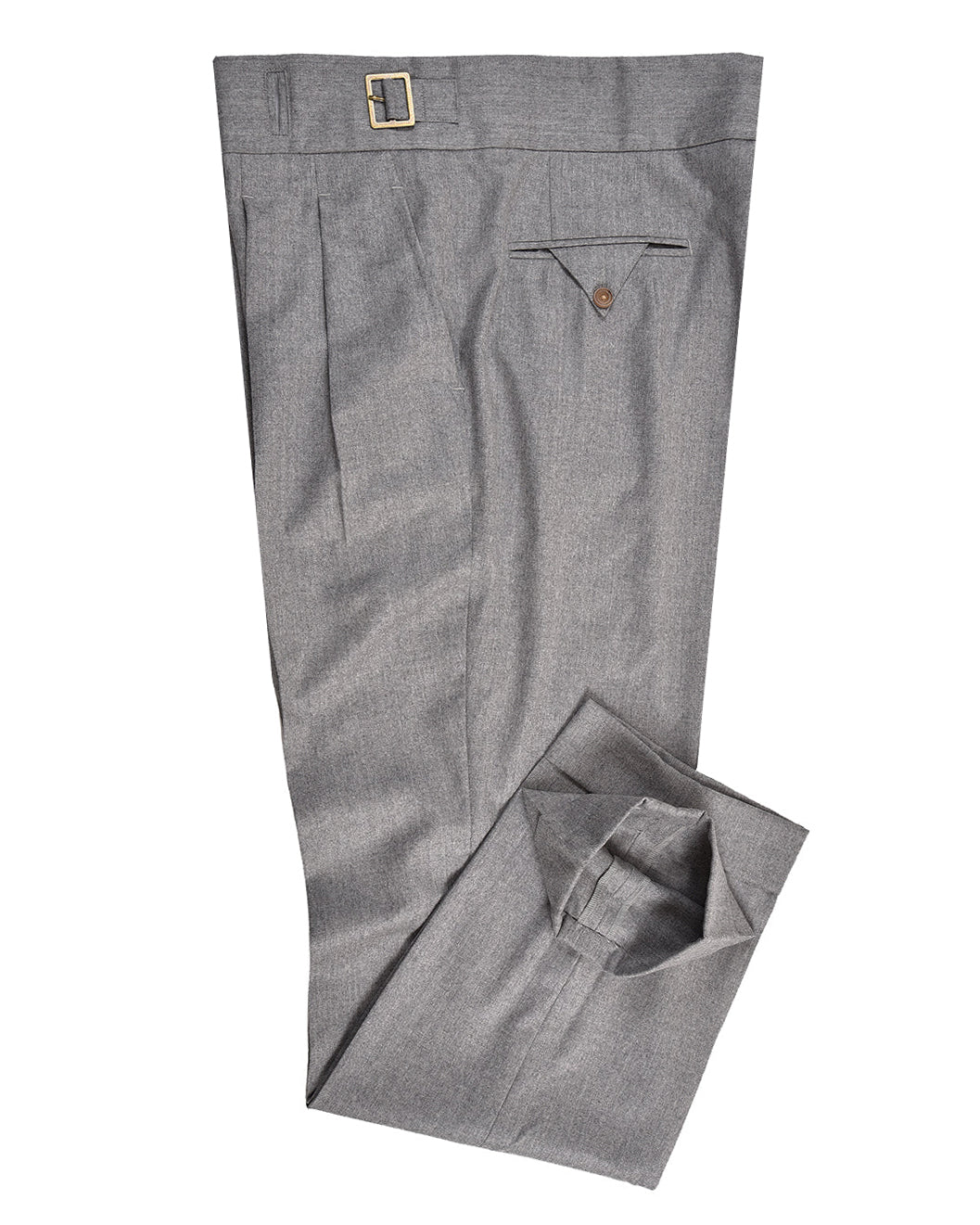 Gurkha Pant in Vitale Barberis Canonico - Flannels  Light Grey