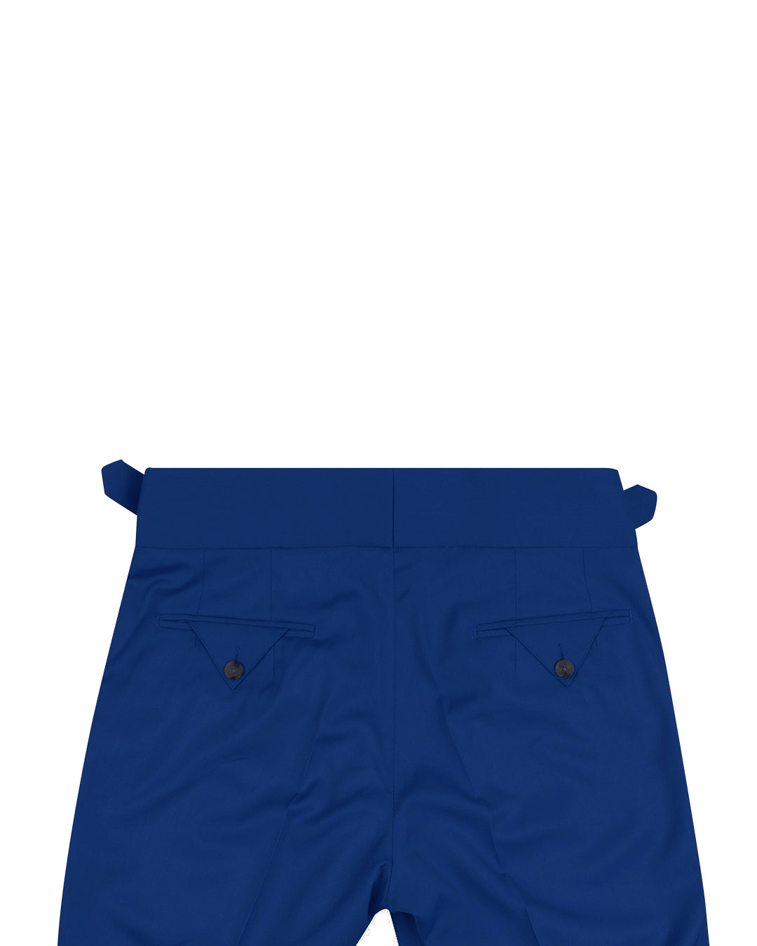 Gurkha Pant in VBC 100% Wool: Royal Blue Twill