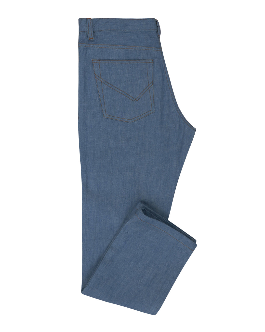 Light Blue Selvedge Jeans - 13 Oz - 4