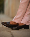 Gurkha Pants in Brisbane Linen Pink Twill
