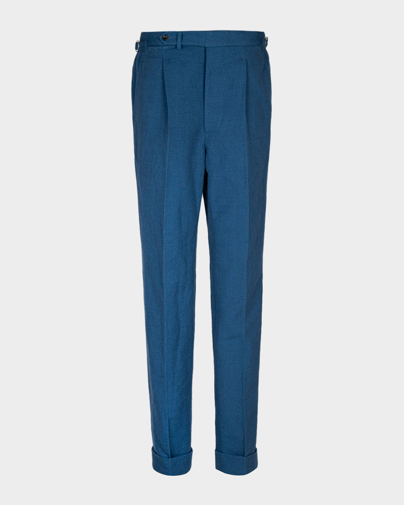 Linen Cotton Canvas: Steel Blue