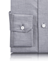 Grey Pinpoint oxford Shirt