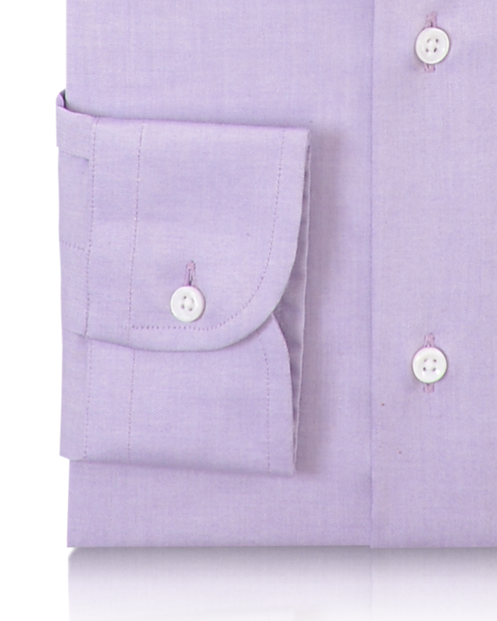 Classic Purple Pinpoint Oxford Shirt - 3
