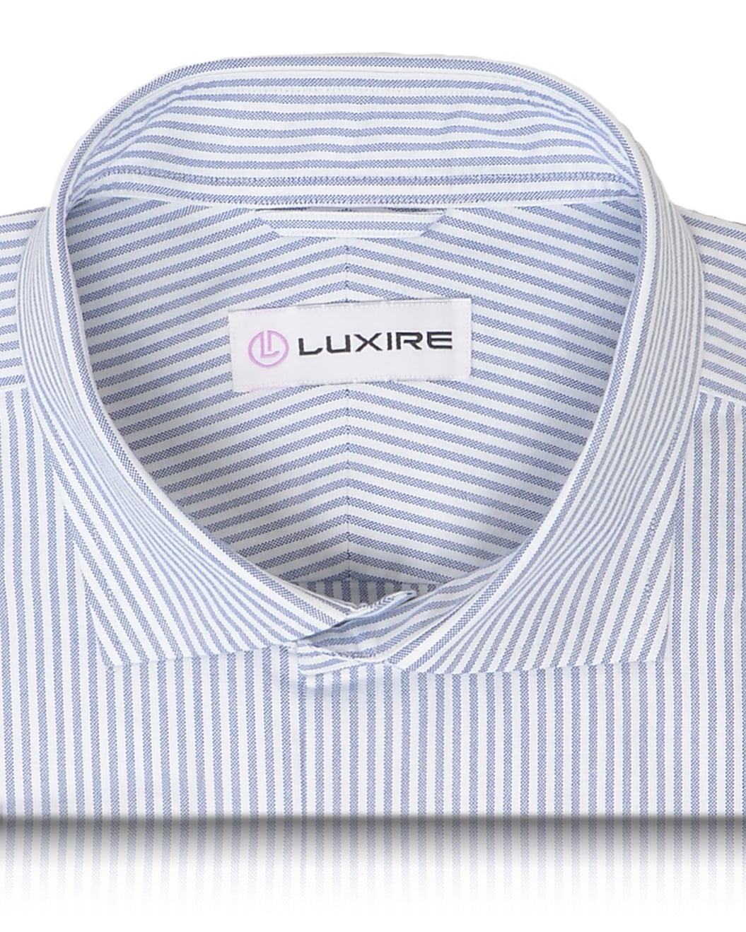 Cornflower Dress Stripes Oxford Shirt - 2