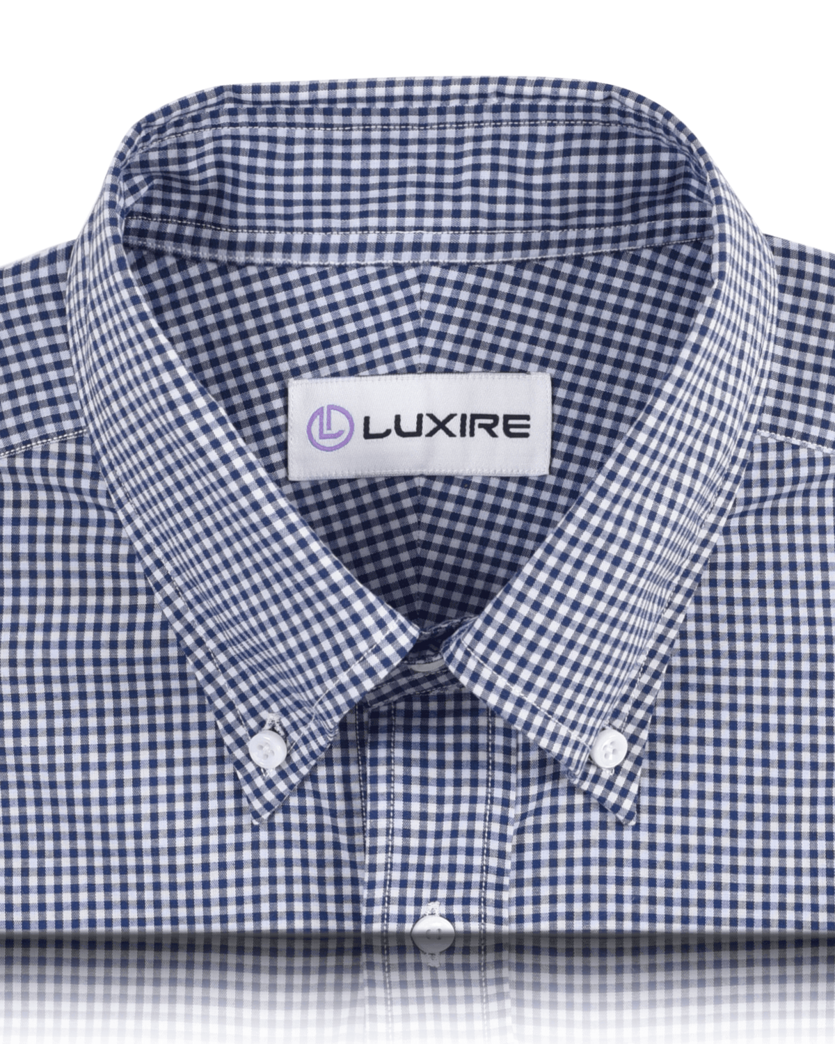 Oxford Blue Gingham Checks Shirt - 2