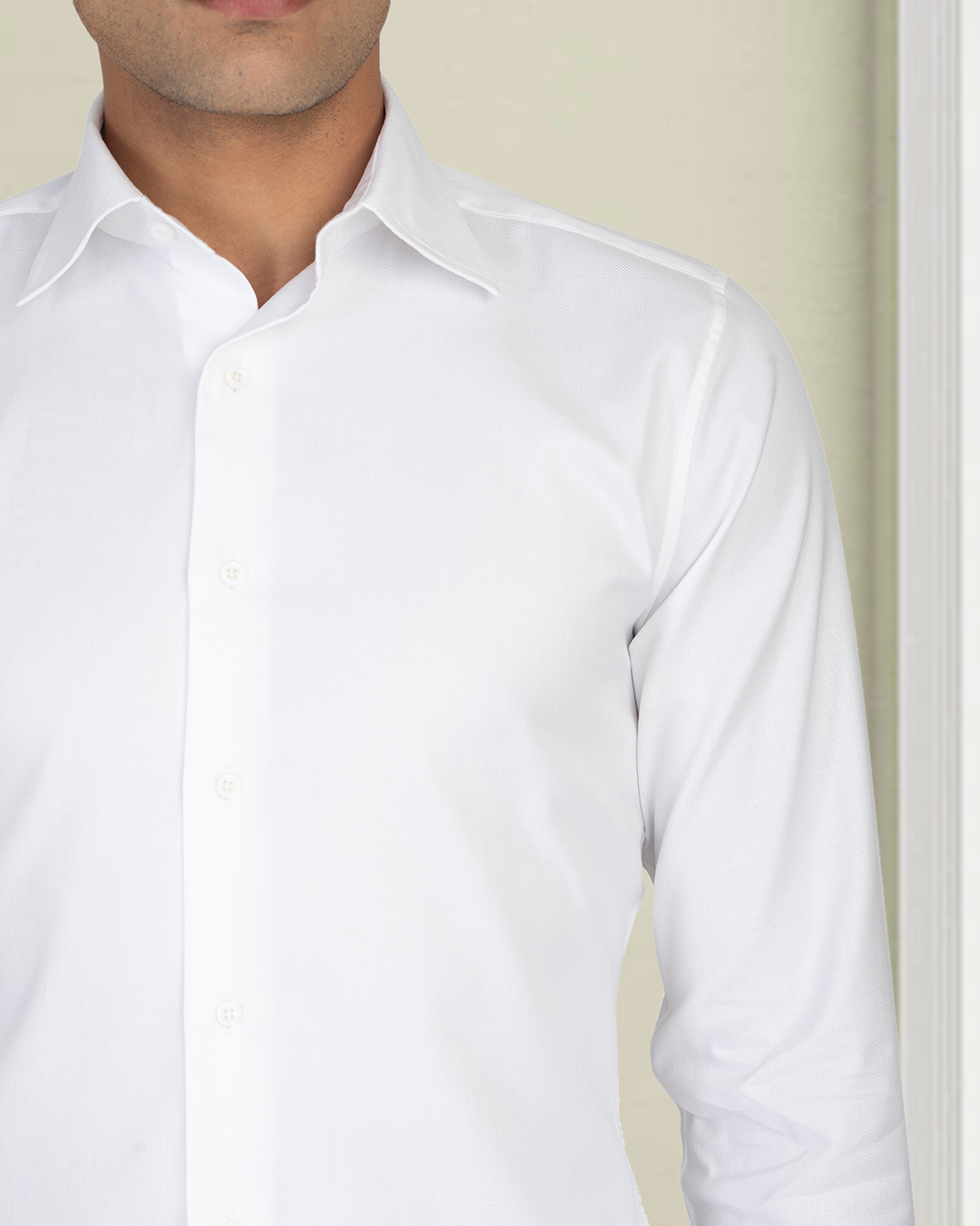 Brembana 2-Ply Giza White Royal Oxford Shirt - 7