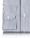 Navy Candy Stripes Pinpoint oxford Shirt