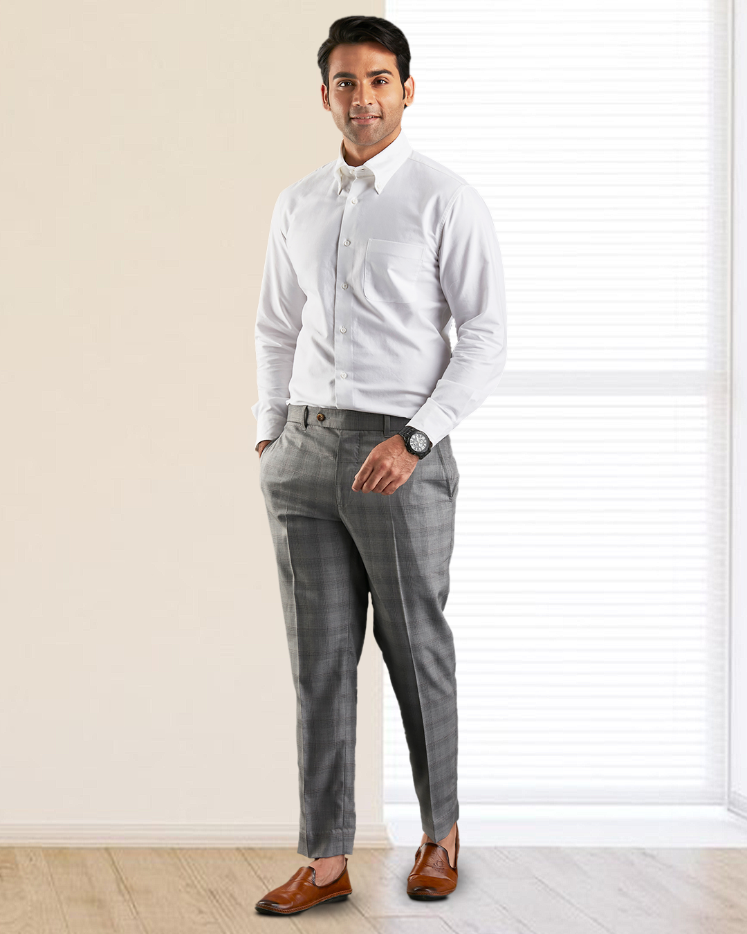 Warzone White Oxford Shirt - 5