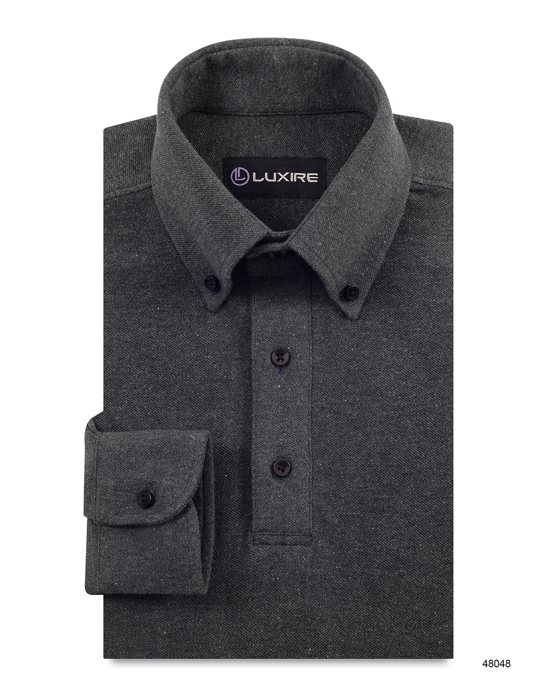 Lead Grey Polo T-shirt - 1