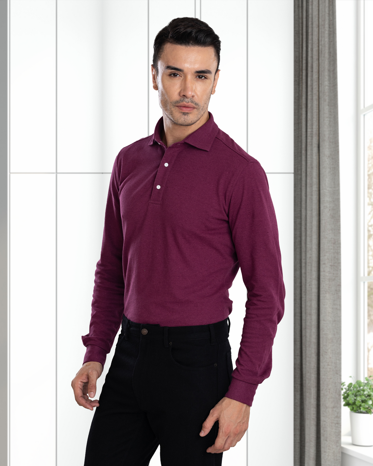 Purple Polo T-Shirt - 4