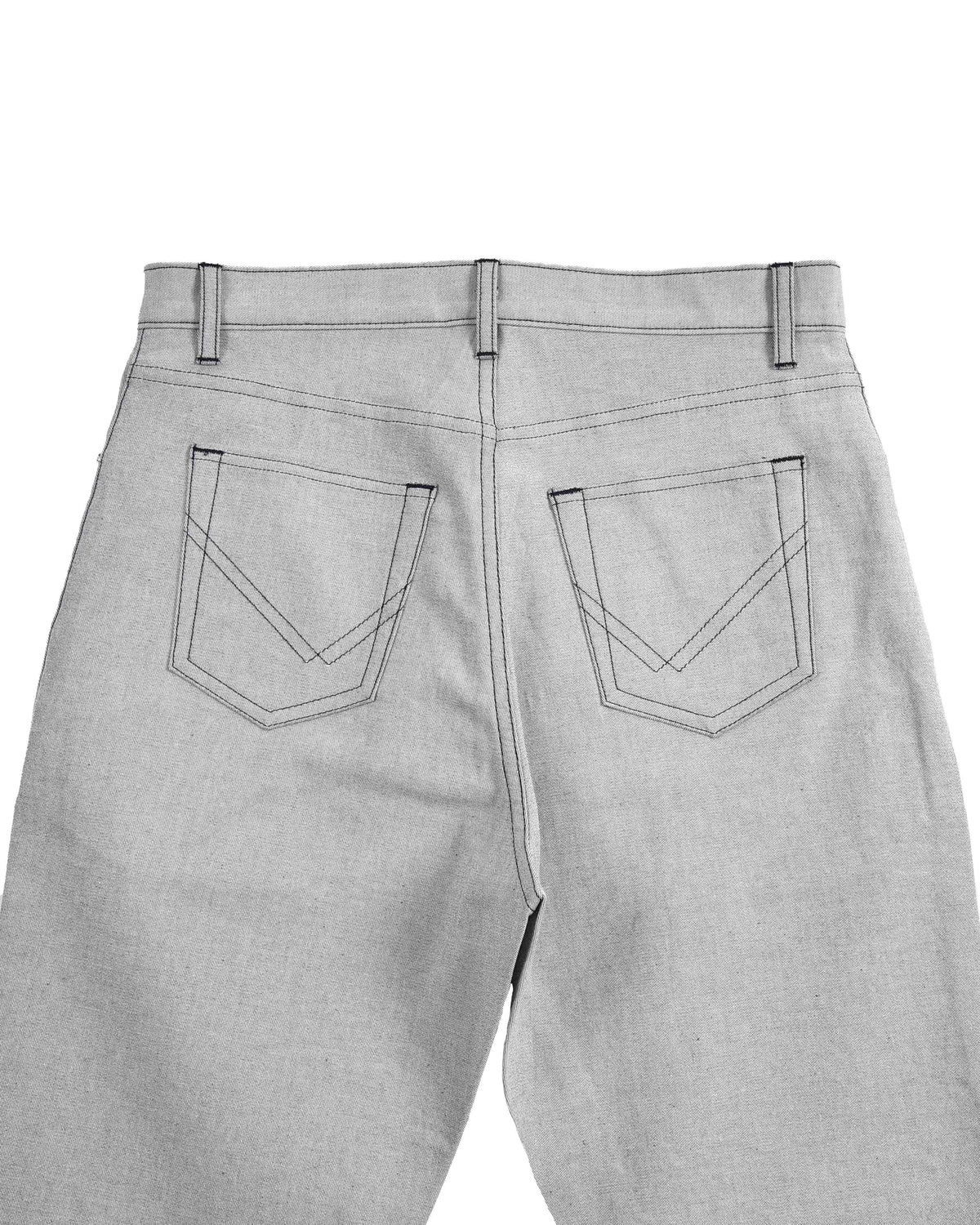 Grey Stretchable Jeans - 6