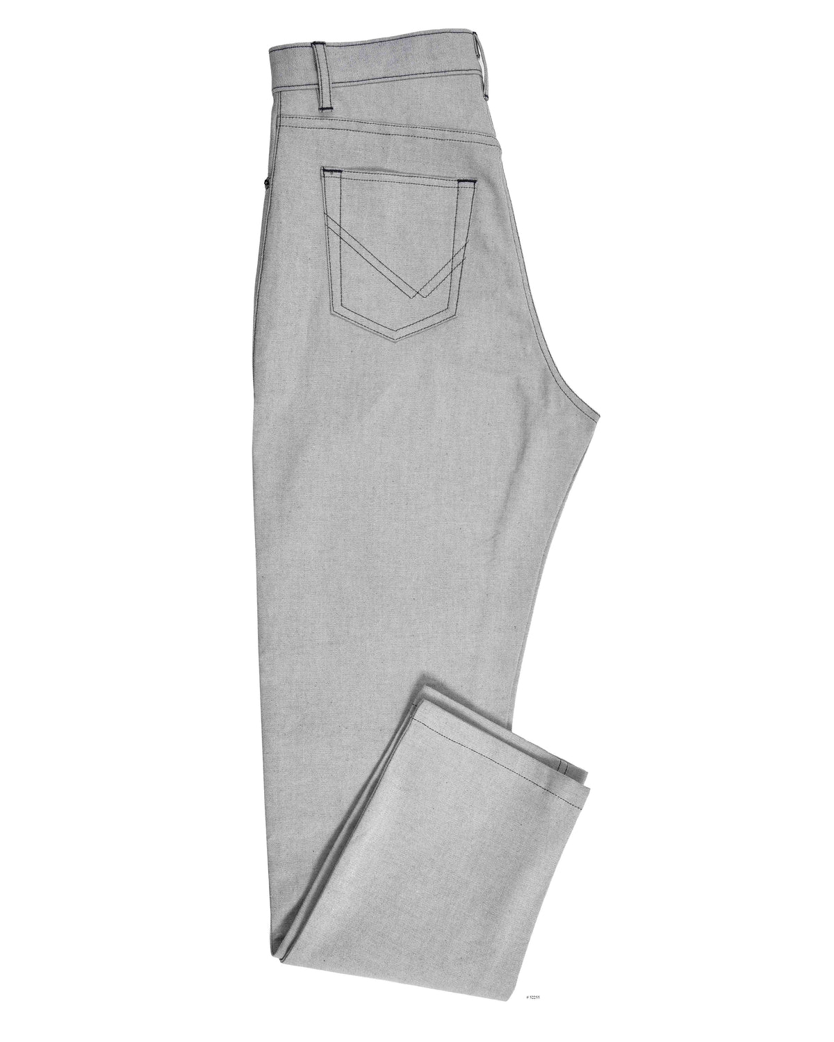 Grey Stretchable Jeans - 1