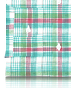 Green Red Madras Linen Shirt