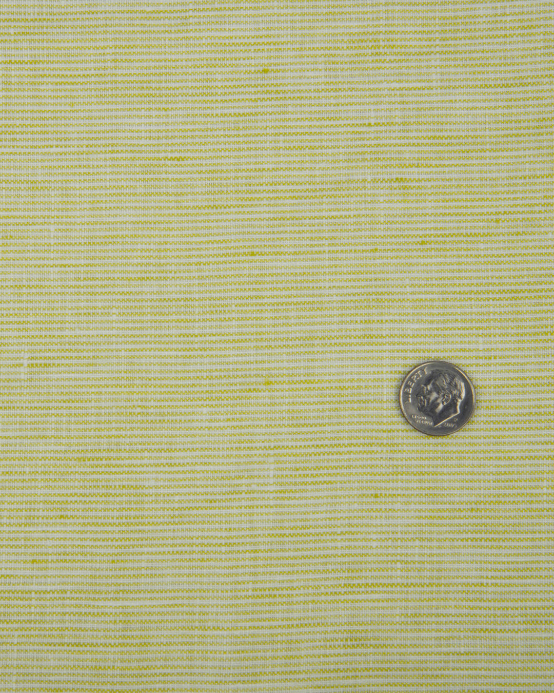 Close up of the custom linen shirt for men in lemon green by Luxire Clothing