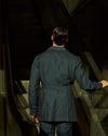Safari Jacket in Linen Dark Indigo