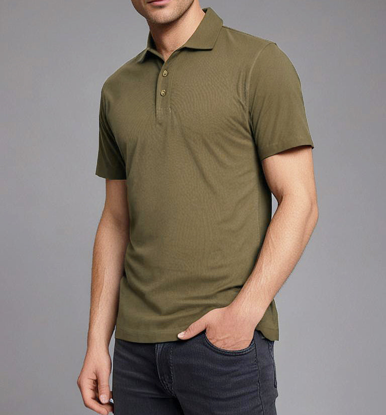 EZS Aria Olive Polo