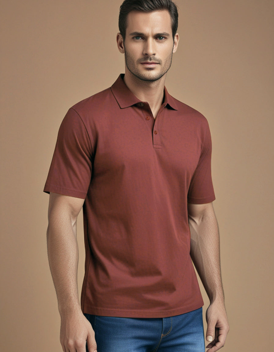 EZS Aria Rust Polo