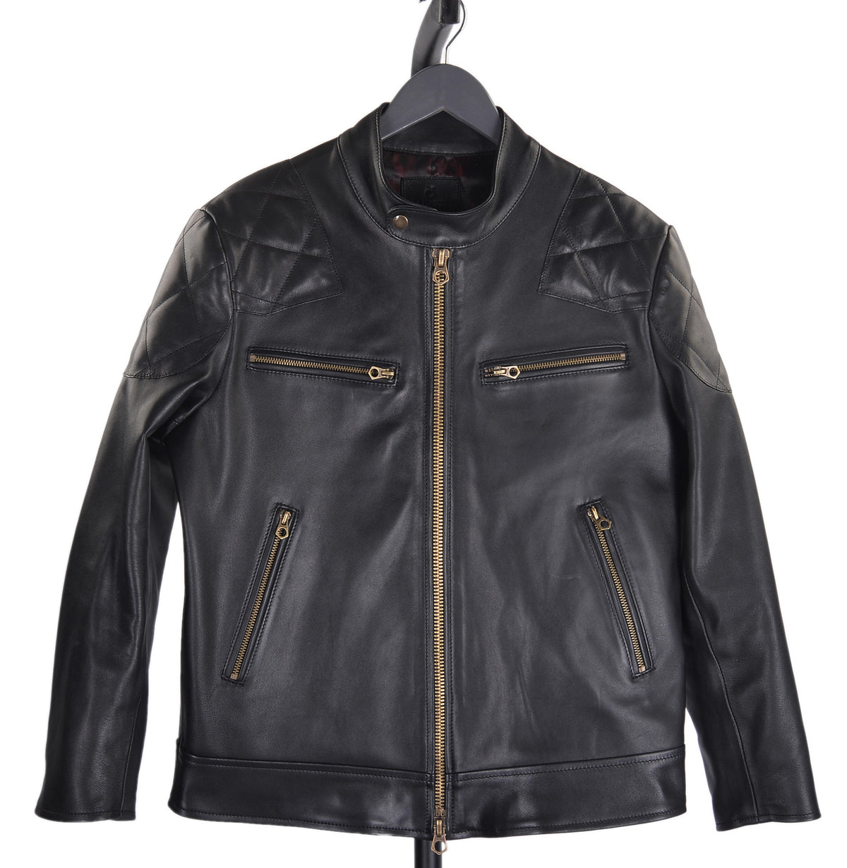Quilted Leather Moto Jacket MTM - 1