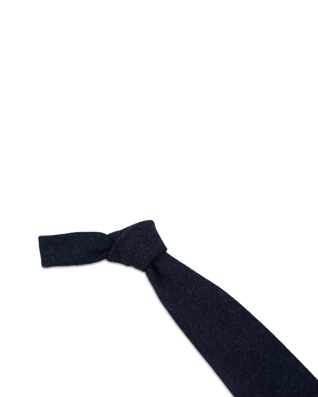 Dark Blue Flannel Tie