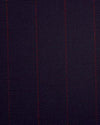 Dugdale Fine Worsted - Navy with Red Pin Stripe Jacket