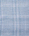 Light Blue and White Tattersall Checks