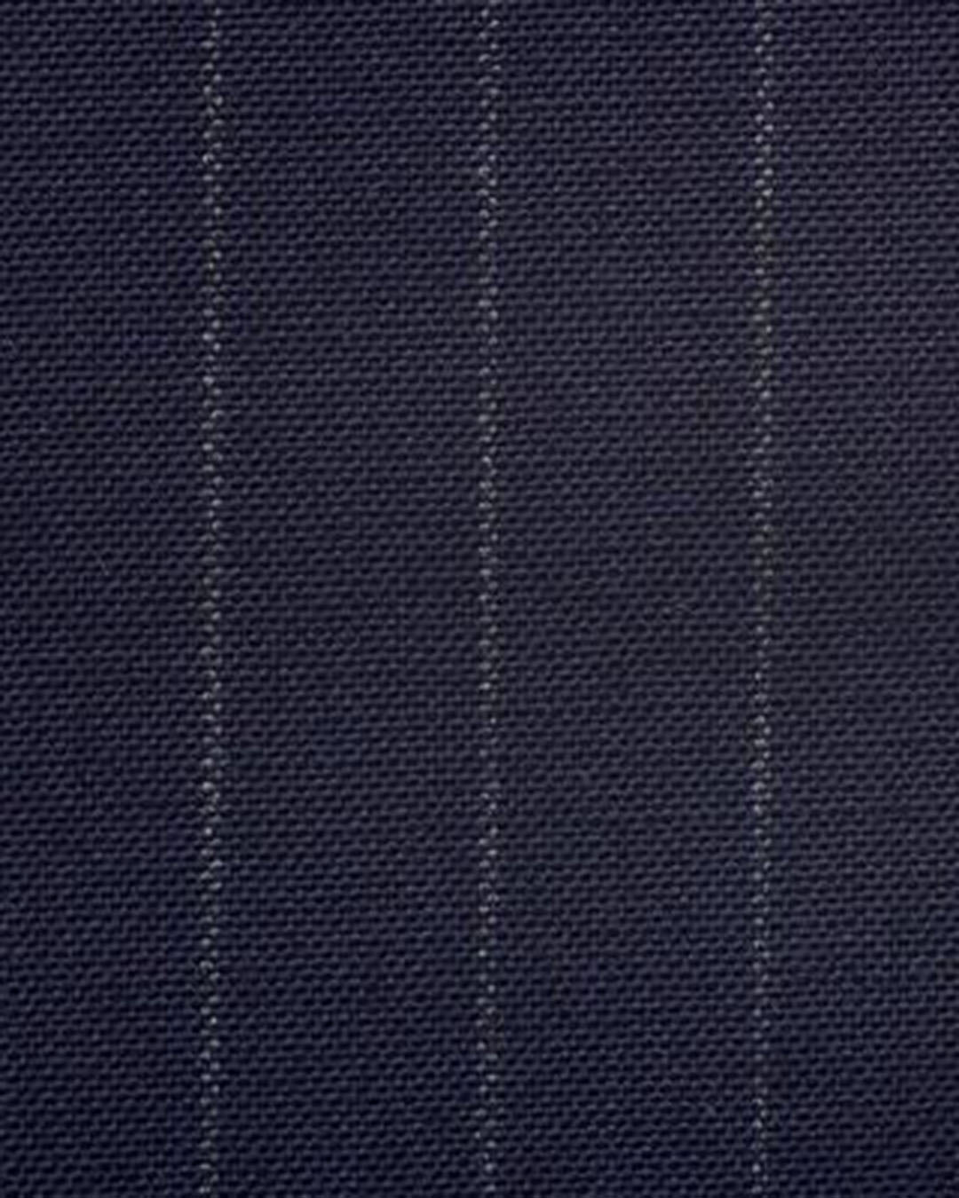 Dugdale Fine Worsted - Navy Chalk Stripe Jacket