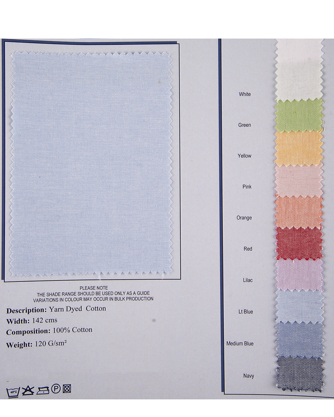 Brisbane Moss Chambray - Navy - 4