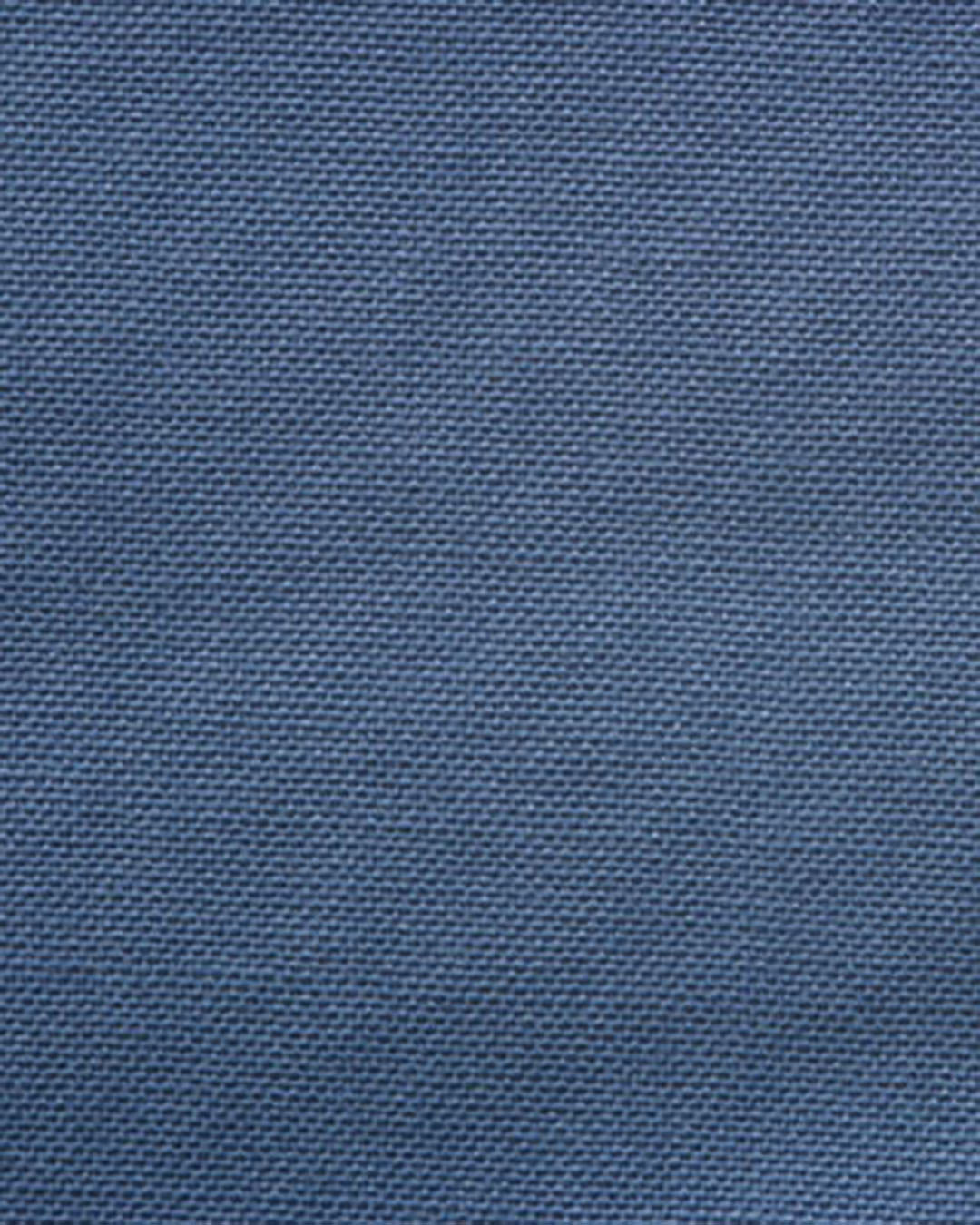 Dugdale Fine Worsted Pant - Blue Plain - 2