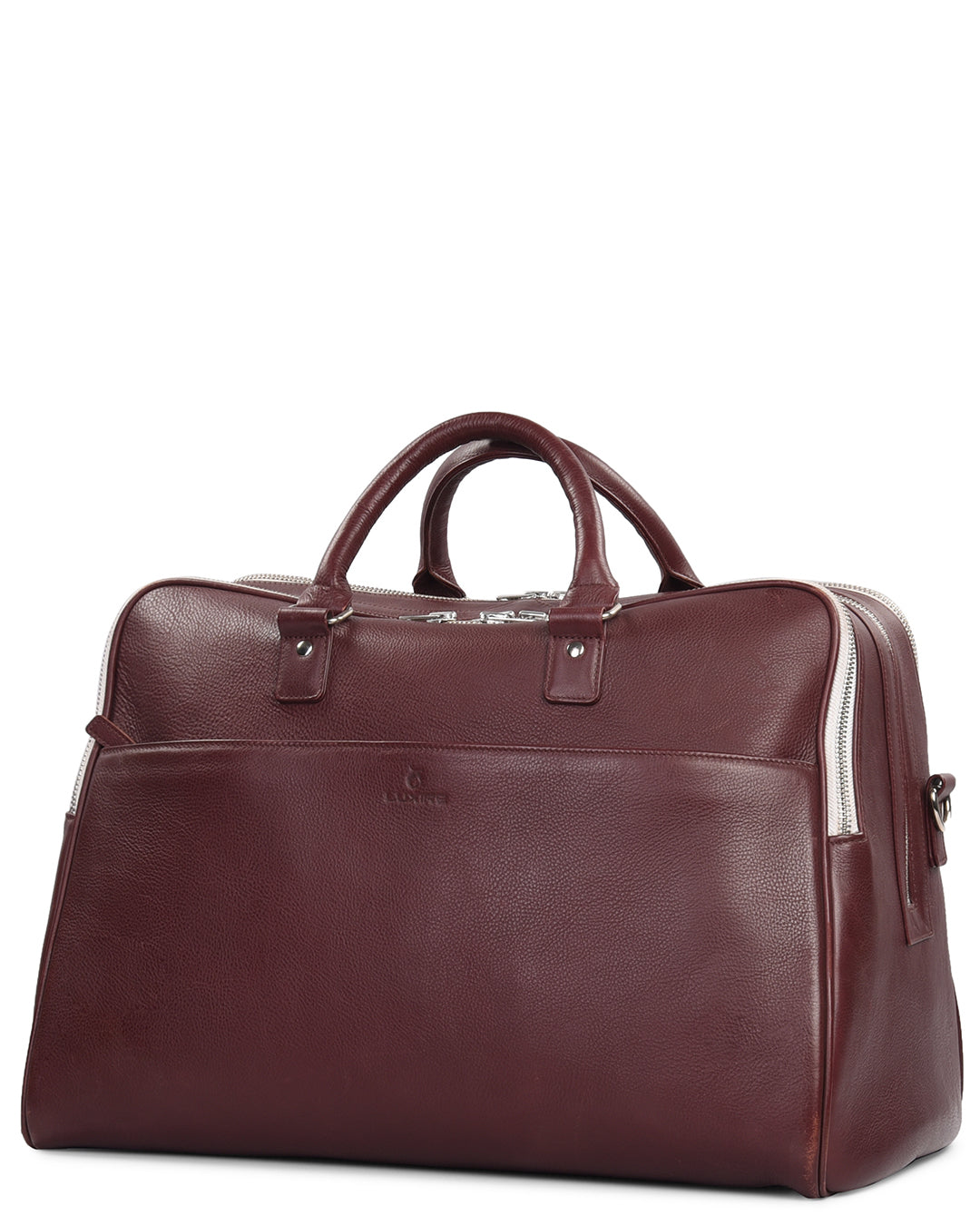 Leather Large Travel Bag - 4