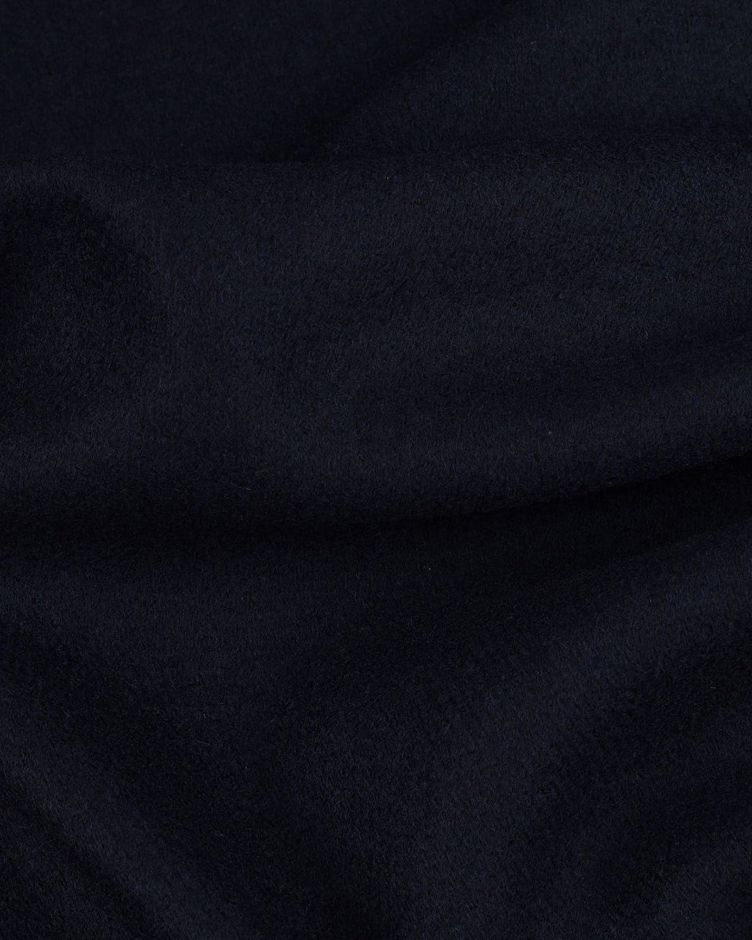 Dark Navy Twill Wool Topcoat