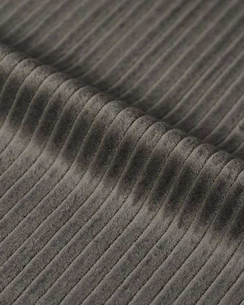 Modrone 4-Wale Grey Corduroy