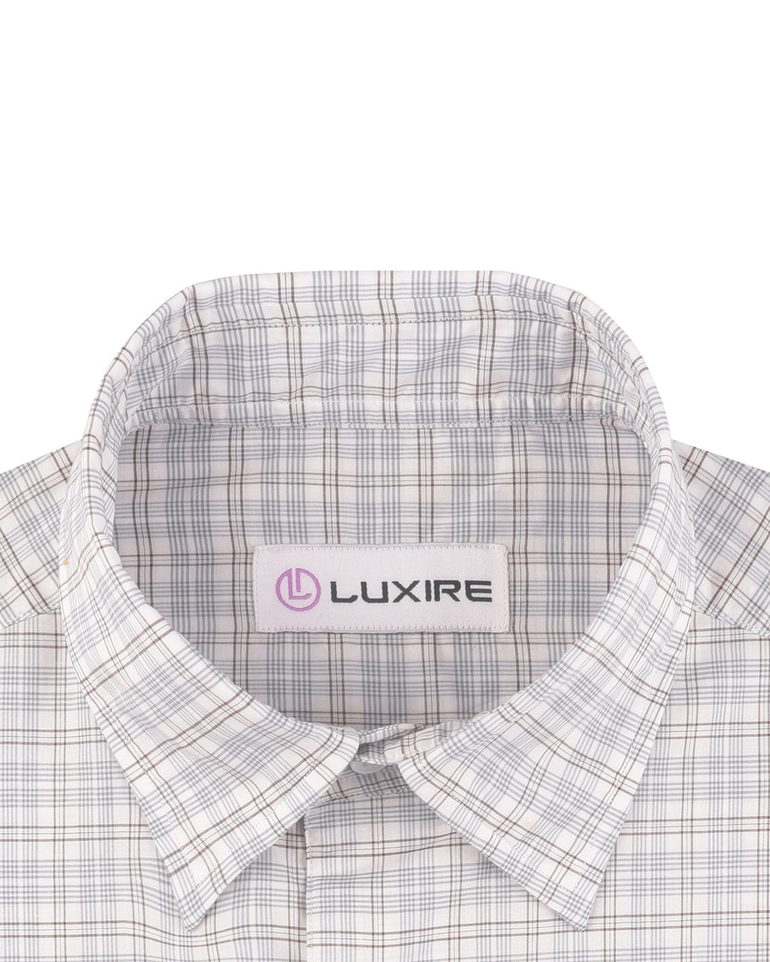 Zegna: Light Grey Pow Checks - 2