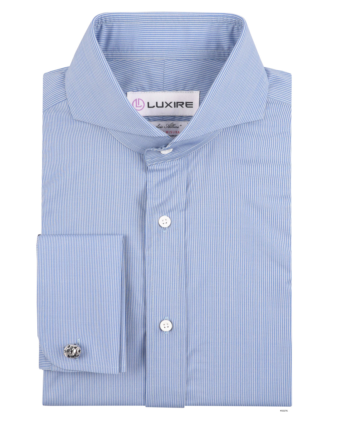Albini: Blue Dress Stripe - 1