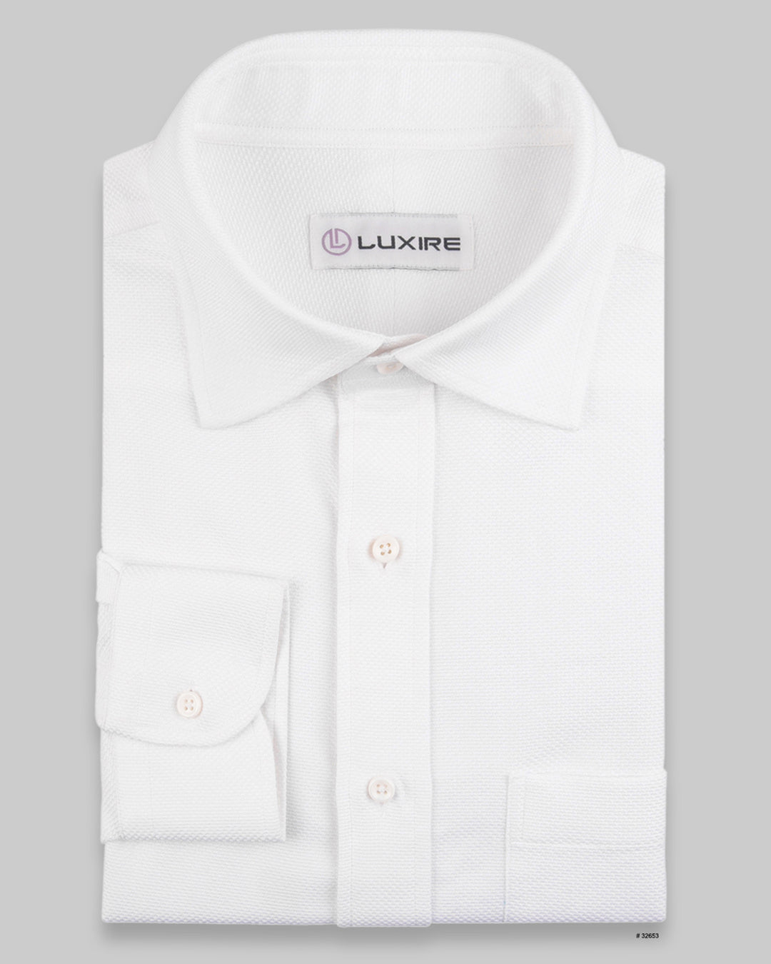 Grandi and Rubinelli Matt White Lustrous Shirt