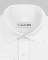 Grandi and Rubinelli Matt White Lustrous Shirt
