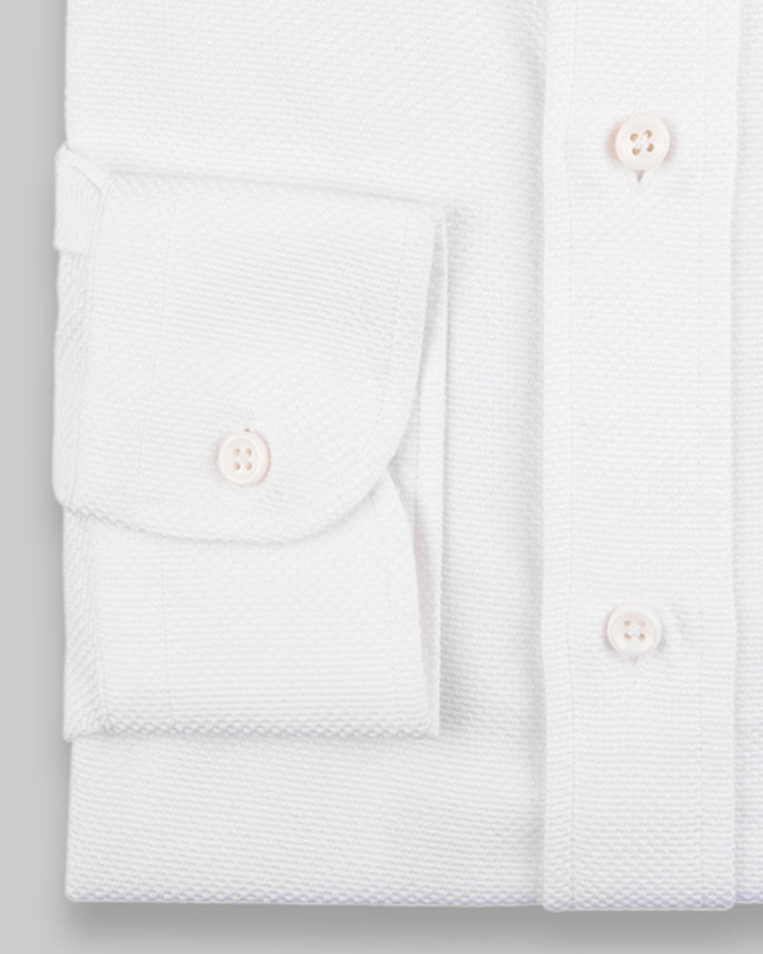 Grandi and Rubinelli Matt White Lustrous Shirt