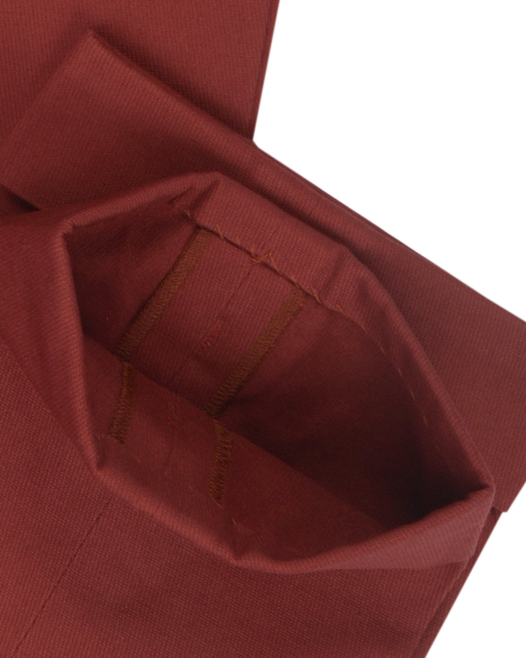 Brisbane Moss Maroon Cotton Cavalry Twill