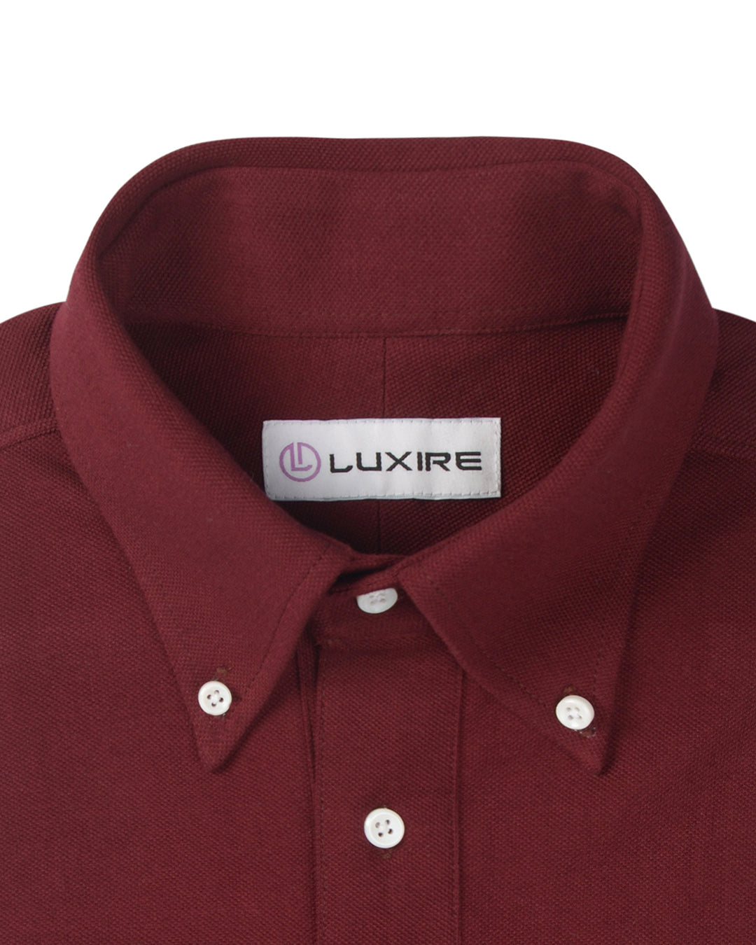 Polo Plain Maroon - 2
