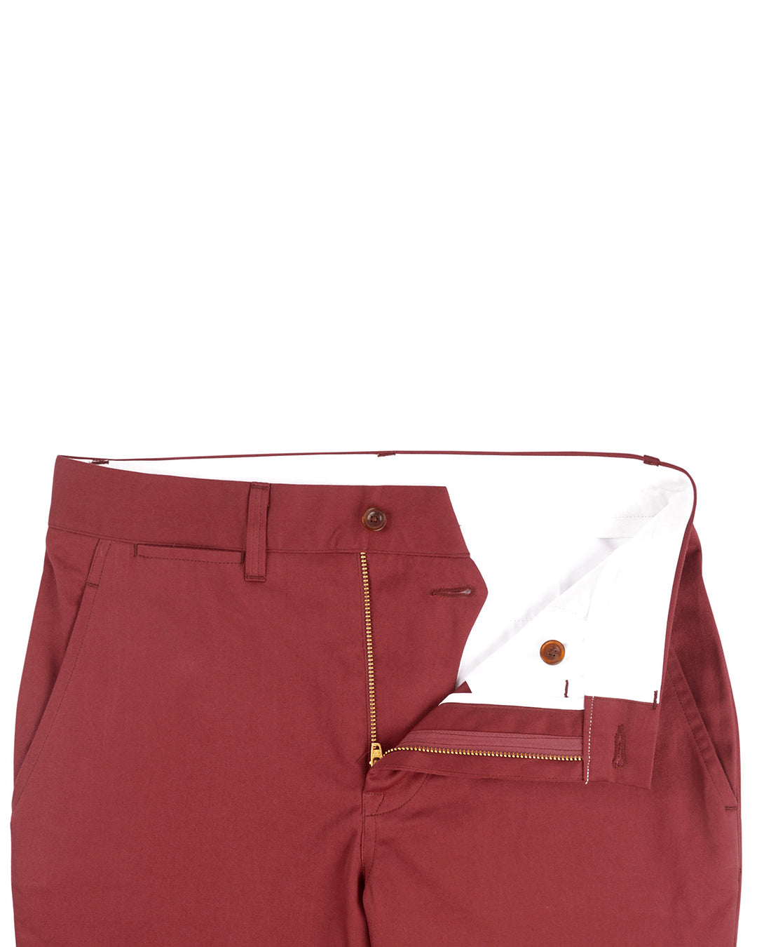 Brisbane Moss Maroon Twill